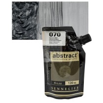 COLORE ACRILICO SERIE ABSTRACT DA 120 ml 070 IRIDESCENTE  NERO