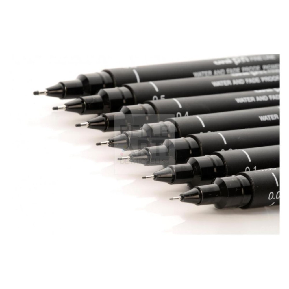 PENNA FINELINER UNIPIN LINEA ULTRA SOTTILE COLORE NERO 0.05