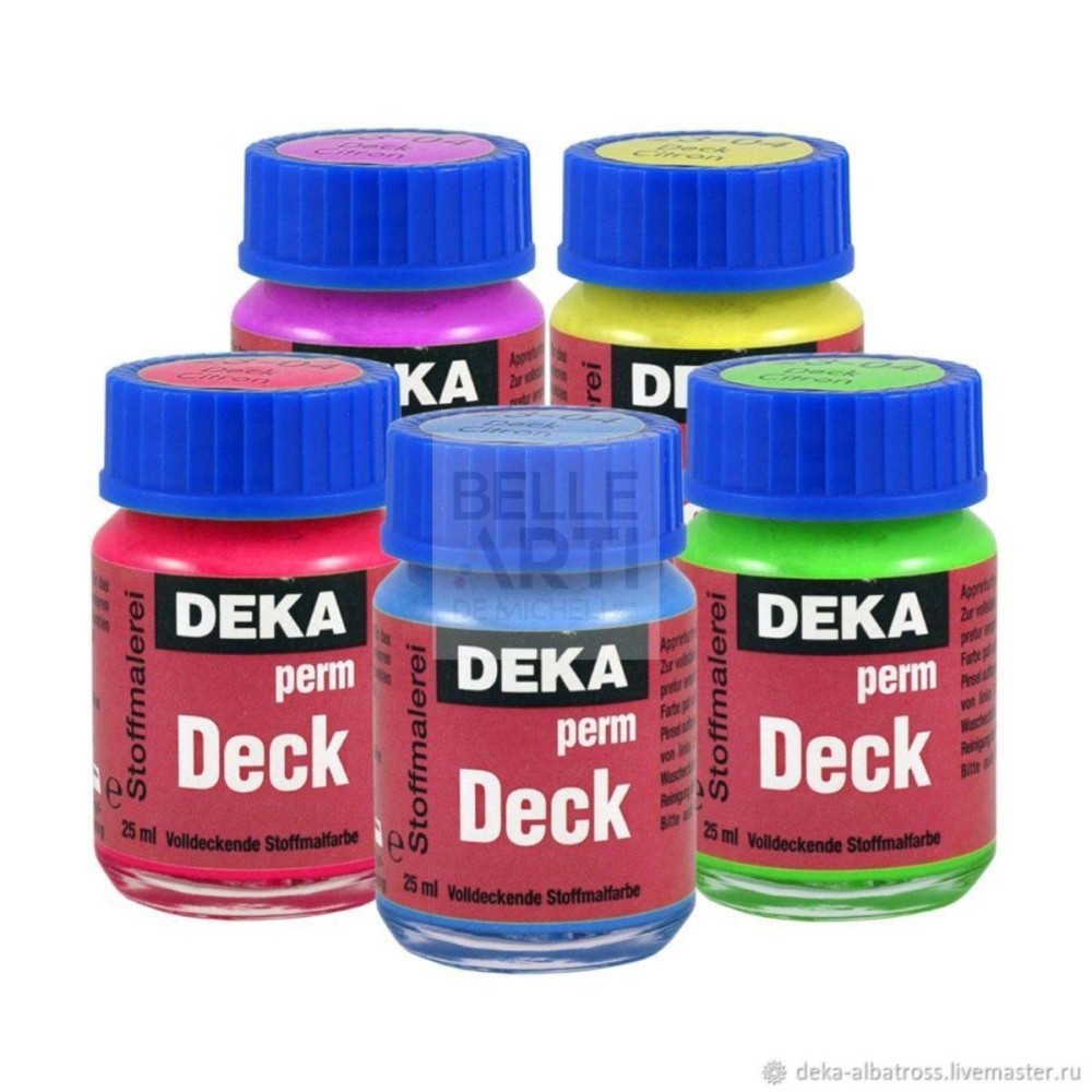 COLORE PER STOFFA COPRENTE DEKA PERM DECK DA 25ml 82 MARRONE CHIARO