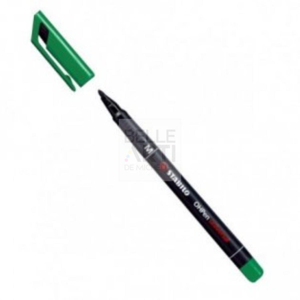 PENNARELLO INDELEBILE STABILO OHP PUNTA M VERDE