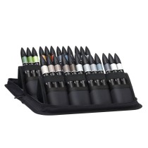 PENNARELLO PROMARKER CONFEZIONE WALLET " ARCHITETTURA " SET 24 PENNARELLI + ASTUCCIO CON CHIUSURA