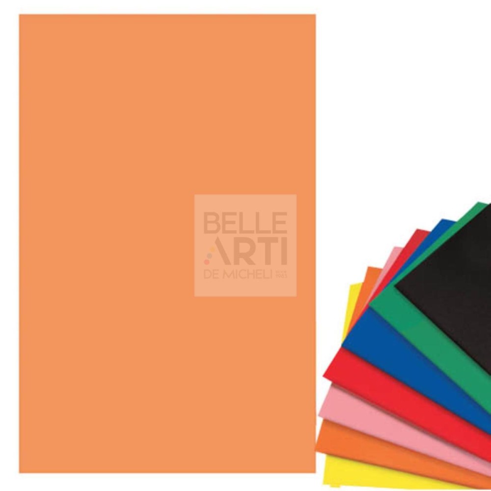 CARTA PANNO / VELLUTATA ARANCIO 50X70