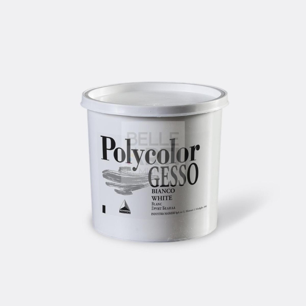 GESSO PER PREPARAZIONE IMPRIMITURA BIANCO DA LT. 1