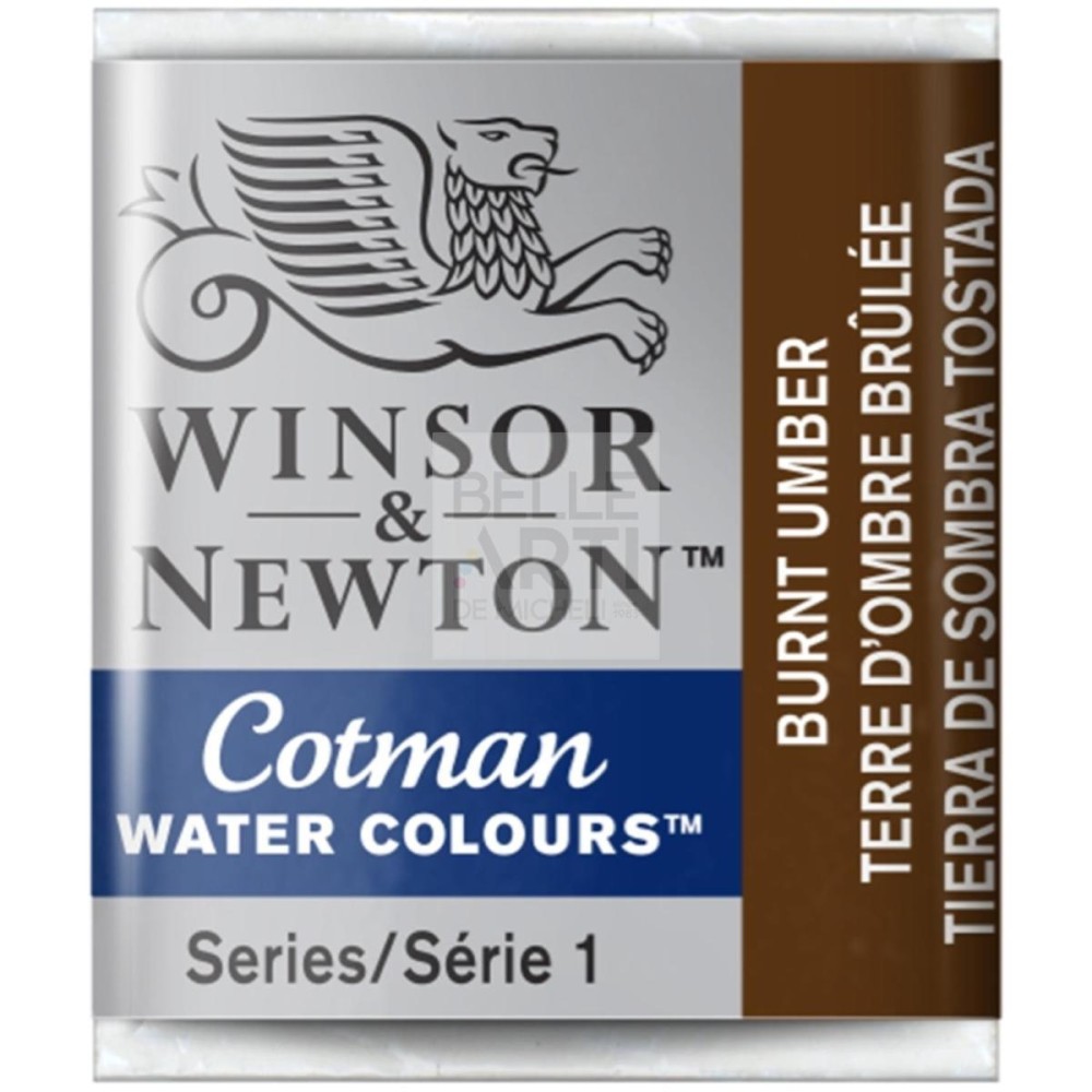 Série Acquarello Cotman 1/2 GOBET 076 LA TERRE DE L'OBSILER BULNT