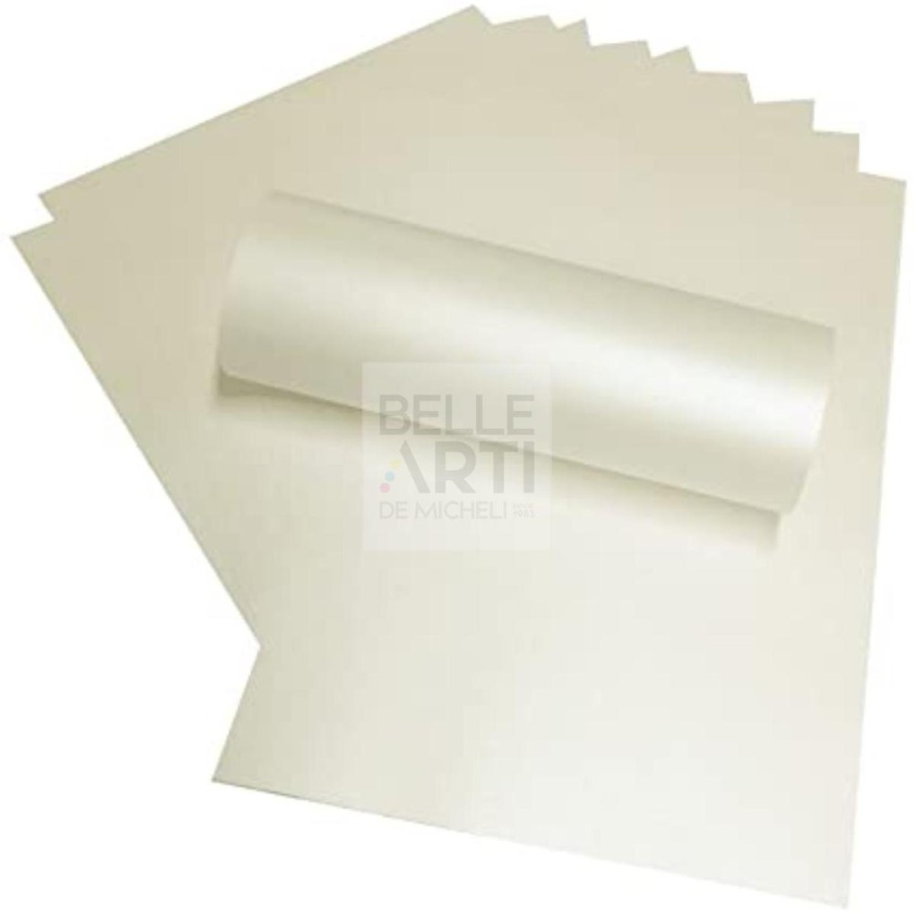 CARTA PERLATA A4 250 GR AVORIO
