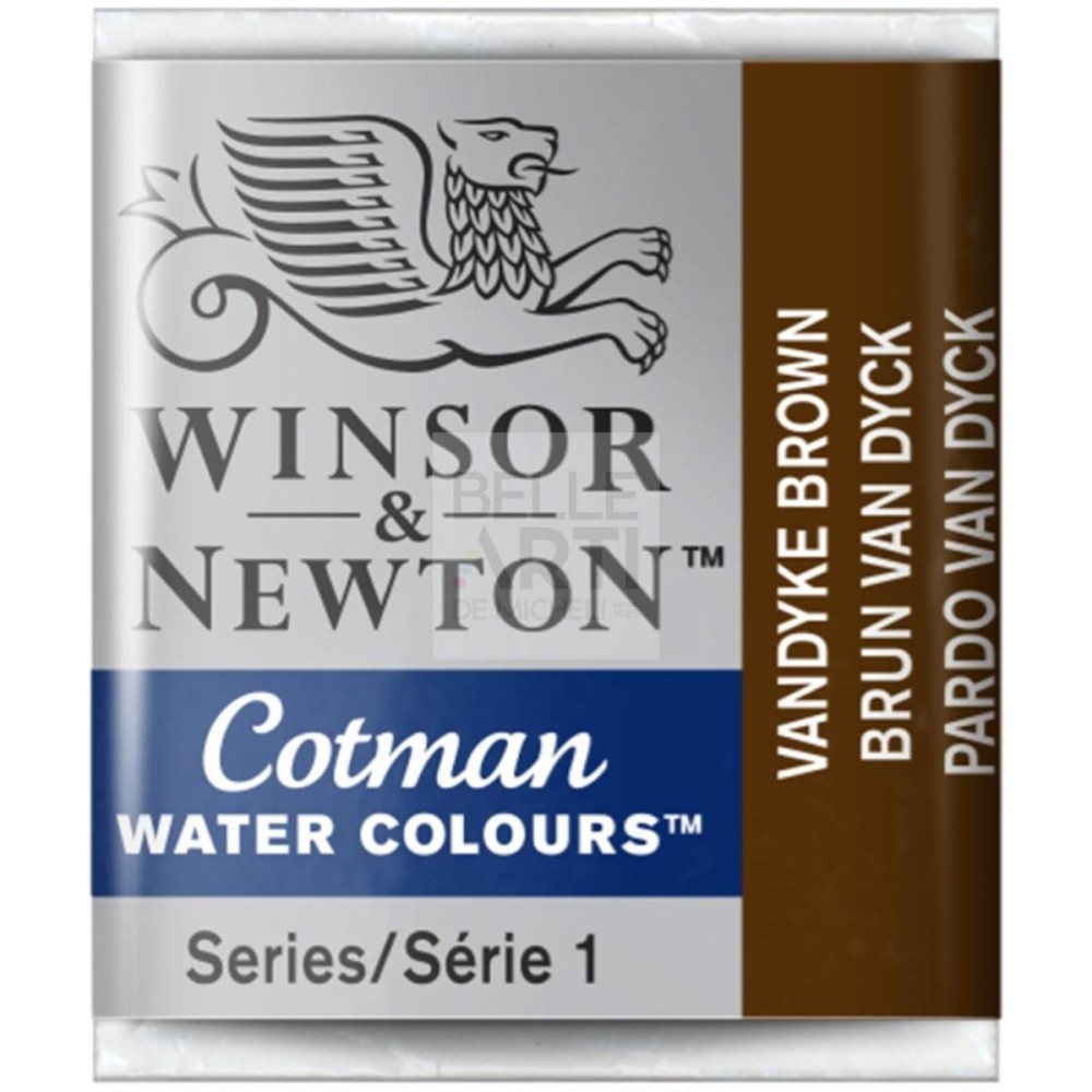 Série Acquarello Cotman 1/2 GOBET 676 BRUNO VAN DYCK