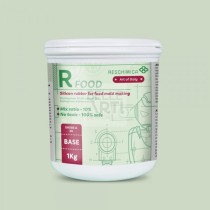 GOMMA SILICONICA BICOMPONENTE R FOOD DA 0.55 KG. (500GR.+50GR.)
