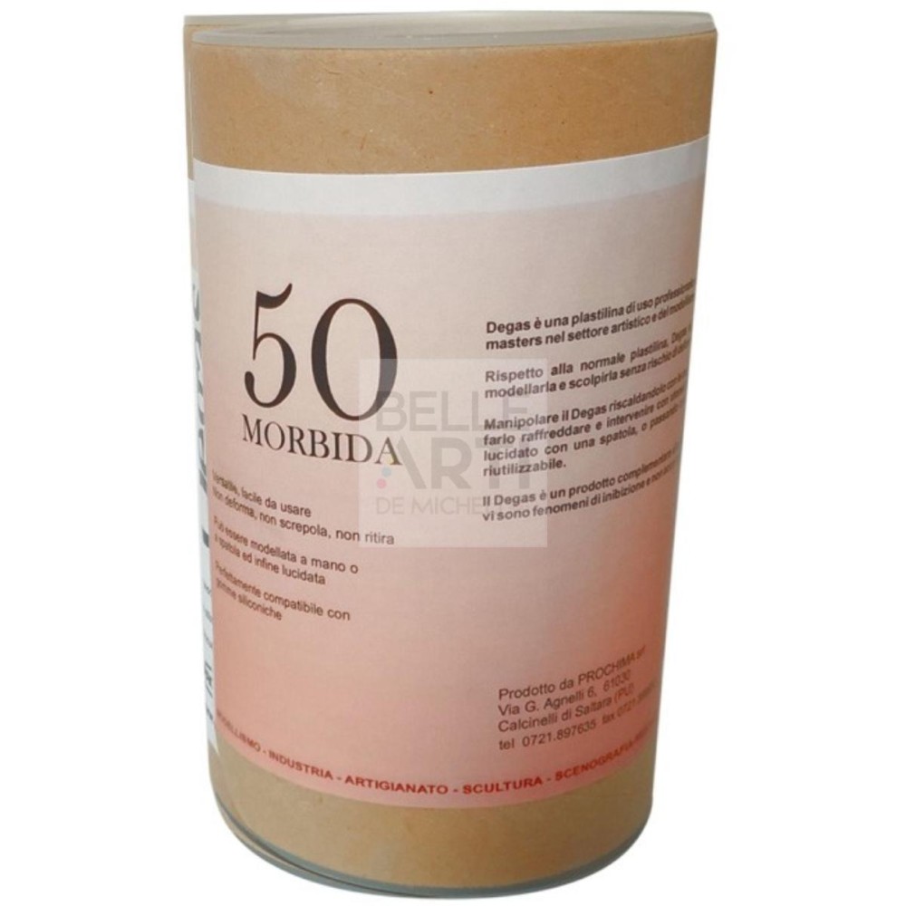 PLASTILINA DI USO PROFESSIONALE DEGAS 50 - 700GR