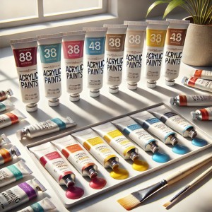 🎨 Colori Acrilici – Versatilità e Qualità per Ogni Artista